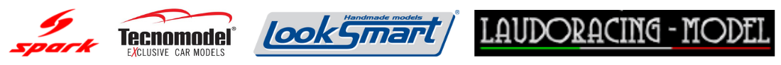 Spark model, Tecnomodel car, Ixo models, Laudoracing, Burago