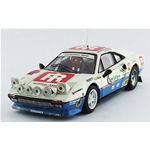 Best Model BT9218 FERRARI 308 GTB N.8 6th RALLY ELBA 1984 F.ORMEZZANO-M.AMATI 1:43