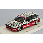 SPARK MODEL S5459 HONDA CIVIC EF9 N.3 SUZUKA CIRCUIT TEST 1990 SATORU NAKAJIMA 1:43