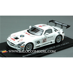 Spark Model SB048 MERCEDES SLS AMG GT3 N.62 31th SPA 2013 WEBB-WENDLINGER-BRUNDLE 1:43