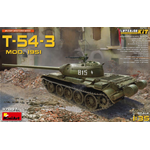 MINIART MIN37007 T-54-3 SOVIET MEDIUM TANK MOD.1951 KIT 1:35