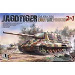 TAKOM TAK8001 - Jagdtiger early/ late 2in1   1/35