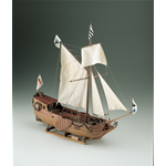 Corel SM27 - YACHT D'ORO 17th century armed yacht from Brandenburg, kit 1:50