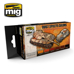 Ammo by Mig MIG7106 - RUST EFFECTS COLORS SET