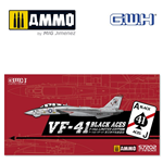Great Wall Hobby GWH-S7202 -  F-14A VF-41 "Black Aces" /w special PE & Decal