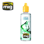 Ammo by Mig Amig2000 - ACRYLIC THINNER (60 ml) Diluente