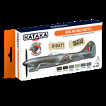 Hataka HTK-CS07 Royal Air Force paint set 6x17ml