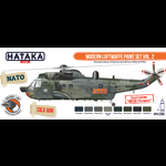 Hataka HTK-CS55 Modern Luftwaffe paint set vol. 2 8x17ml
