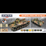 Hataka HTK-CS69 WW2 Imperial Japanese Army AFV Paint Set 8x17ml