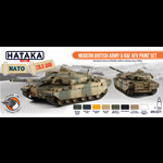 Hataka HTK-CS77 Modern British Army & RAF AFV paint set 8x17ml