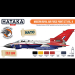 Hataka HTK-CS85 Modern Royal Air Force paint set vol. 4 6x17ml