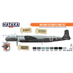 Hataka HTK-CS110 Mid-War Luftwaffe paint set 8x17ml