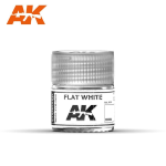 Ak Interactive RC004 Flat White 10ml