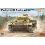 Ryel Field RM-5070 - Panzer III Ausf.J w/Workable Track Links & Torsion Bar Suspension System  1:35