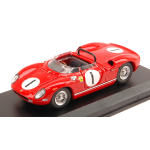 Art Model AM0329 FERRARI 250 P N.1 2nd 500 KM BRIDGEHAMPTON 1963 P.RODRIGUEZ 1:43