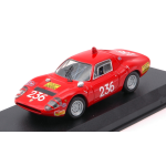 BEST MODEL BT9766 ABARTH 1300 OT N.236 WINNER CLASS TARGA FLORIO 1970 GUIDO GARUFI 1:43