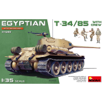 Miniart 37098- Egyptian T-34/85 WITH CREW   1/35