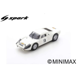 SPARK MODEL SF166 PORSCHE 904 GTS N.18 RALLY DES ROUTES DU NORD 1966 J.SCHLESSER-A.SCHLESS