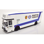 CMR154 -Mercedes O317 Porsche Race Transporter Martini 1968  1:18