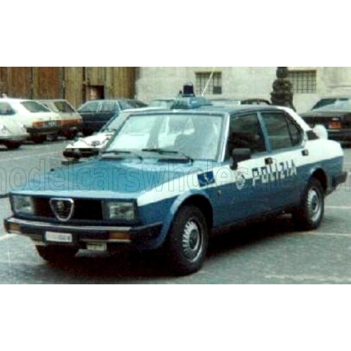 Mitica - Alfa Romeo Alfetta 2000 Polizia 1978, 1/18