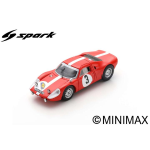 SPARK MODEL SF165 PORSCHE 904 GTS N.3 RALLYE DES ROUTES DU NORD 1966 ROQUES-DUMOUSS.1:43