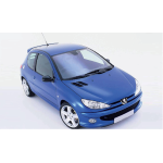 Norev - Peugeot 206 RC 2003,  Recif Blue   1/18