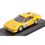 BEST MODEL BT9572 FERRARI 308 N.14 RETIRED TOUR DE FRANCE 1985 T.WORSWICK-S.NEWMAN 1:43