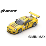 SPARK MODEL S8501 PORSCHE 911 GT3 CUP N.2 CARRERA CUP SCANDINAVIA 2018 L.SUNDAHL 1:43
