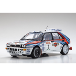 Kyosho - Lancia Delta  HF integrale Rally Sanremo 1993  "Kankkunen"  1/18