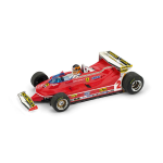 Brumm BM0577CH FERRARI 312 T5 G.VILLENEUVE 1980 N.2 5th MONACO GP + PILOTE 1:43