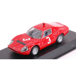 BEST MODEL BT9523 ABARTH OT 1300 N.3 WINNER HOCKENHEIM GRAND PRIX T.HEZEMANS 1:43