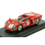 BEST MODEL BT9647 ALFA ROMEO 33.2 LE MANS TEST 1968 BIANCHI-ZECCOLI-GROSSELIN-TROSCH 1:43