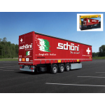 ITALERI IT3918 1/24 CURTAINSIDE TRAILER SCHOENI CH