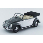RI4435 VW CABRIO KARMANN 1949 GREY/WHITE 1:43