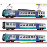 Os.Kar OS2072 - Elettromotrice ALe 642 Trenitalia 3 elementi FS xmpr 1:87