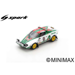 Spark Model S9083 LANCIA STRATOS HF N.6 2nd MONTE CARLO 1976 WALDEGARD-THORSZELIUS 1:43