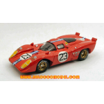 BEST MODEL BT9449 FERRARI 312 P COUPE N.23 RETIR.SEBRING 1970 CHINETTI JR.-ADAMOWICZ 1:43