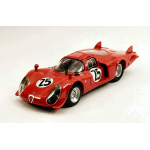 BEST MODEL BT9492 ALFA ROMEO 33.2 N.25 ACCIDENT 24H DAYTONA 1969 DIBOS-CALABATTISTI 1:43