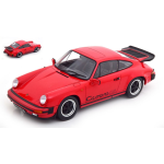 KK SCALE KKDC180872 PORSCHE 911 CARRERA 3.2 CLUBSPORT 1989 RED/BLACK 1:18