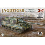 Takom 8008 - Jagdtiger 128mm/88mm  2 in 1   1:35