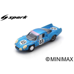 Spark Model S5689 ALPINE A210 N.48 12th LM 1967 R.DE LAGENESTE-J.CHEINISSE 1:43