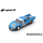 Spark Model S5690 ALPINE A210 N.49 10th LM 1967 A.DE CORTANZE-A.LE GUELLEC 1:43
