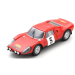 SPARK MODEL SF167 PORSCHE 904 GTS N.5 RALLY DES ROUTES DU NORD 1967 R.DUTOIT-J.MOREL 1:43