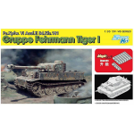 DRAGON D6484 SD.KFZ.181 PZ.KPFW.VI AUSF.E GRUPPE FEHRMANN TIGER I KIT 1:35