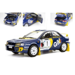 SUNSTAR SS5514 SUBARU IMPREZA 555 N.1 WINNER RALLY PIANCAVALLO 1998 DALLAVILLA-FAPPANI