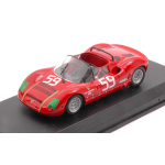 Best Model BT9530 ABARTH SP 1000 N.59 15th 1000 Km MONZA 1968 PASOTTI-GRANO 1:43