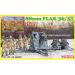 Dragon D6923 88mm FLAK 36/37 2 IN 1 KIT 1:35