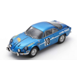 SPARK MODEL SF231 ALPINE A110 N.10 WINNER RALLYE DES ROUTES DU NORD 1969 J.VINATIER-M.CALL