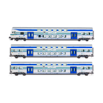 LIMA HL5050 FS TRENITALIA 1 LOCOMOTIVA + 2 CARROZZE INTERMEDIE 1:87