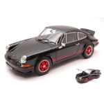 WELLY WE18044BK PORSCHE 911 CARRERA RS 1973 BLACK/RED 1:18